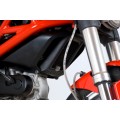 R&G Racing Oil Cooler Guard for Ducati Monster 1100 / Monster 1100S '07-'19, Monster 1100 Evo '08-'16, Monster 795 / Monster 796 '08-'15 R&G Racing Oil Cooler Guard for Ducati Monster 1100 / Monster 1100S '07-'19, Monster 1100 Evo '08-'16, Monster 795 / Monster 796 '08-'15